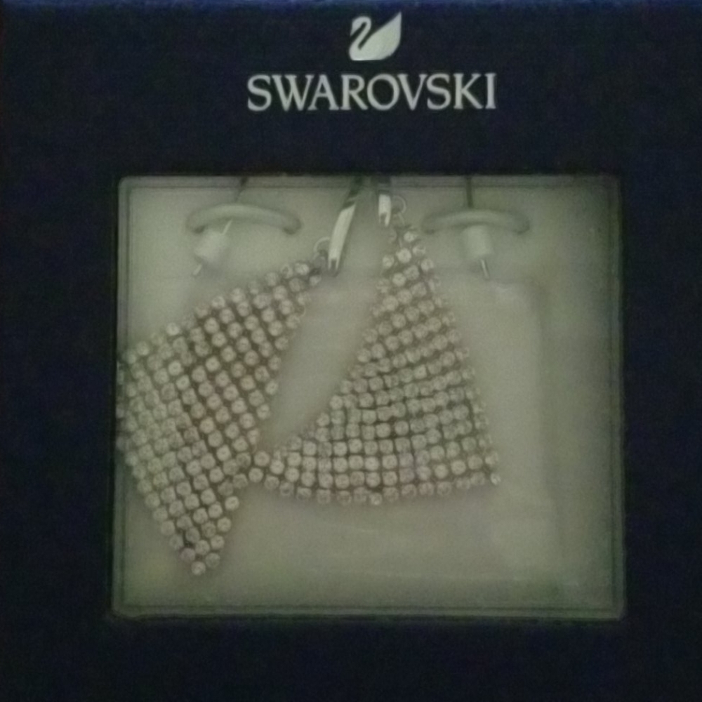 Silver earrings